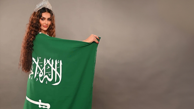 Suudi Arabistan'dan tarihi adım: İlk kez bir kadın güzellik yarışmasına katıldı