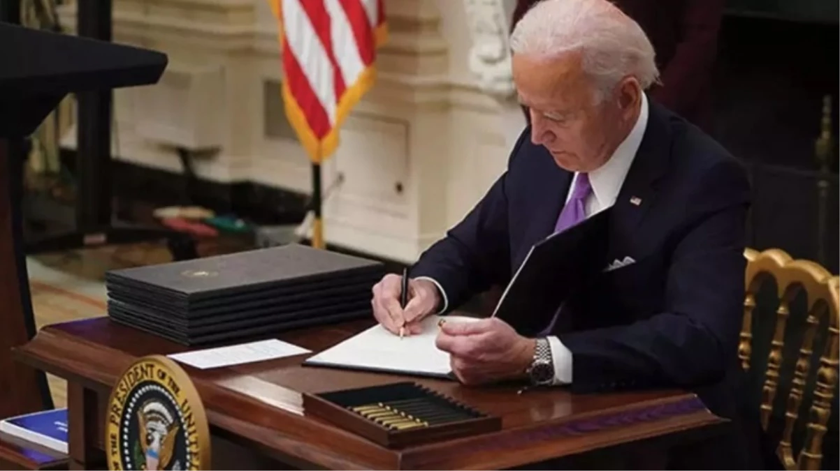 En büyük müttefikinden İsrail'e darbe! ABD Başkanı Joe Biden kararnameyi imzaladı