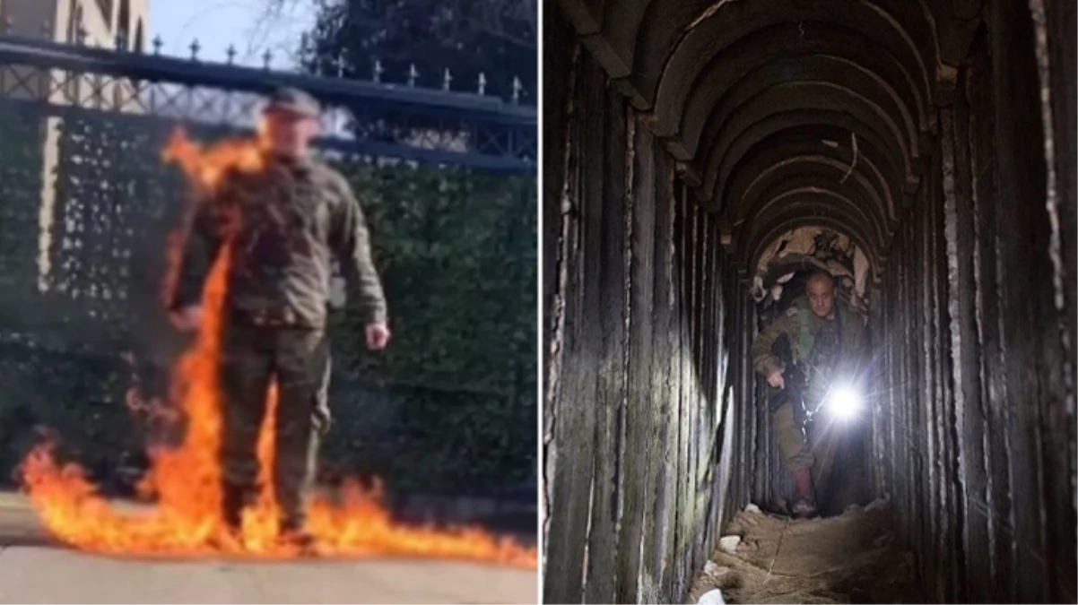 Kendini yakan askerle ilgili bomba iddia: Gazze tünellerinde savaşan ABD kuvvetlerine ait gizli bilgilere sahipti