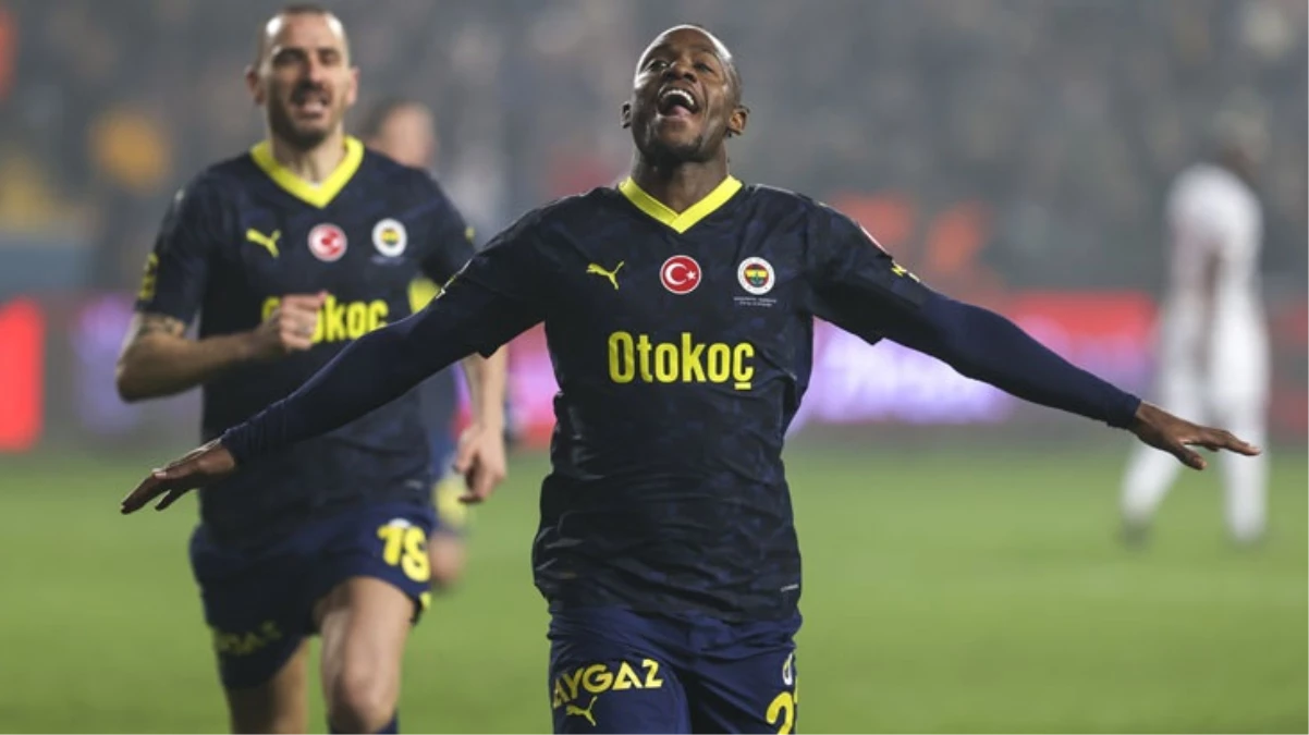Gaziantep FK'yı deplasmanda 2-0 yenen Fenerbahçe Türkiye Kupası'nda çeyrek finale kaldı