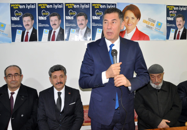 10 ay sonra sahaya inen Sinan Oğan, İYİ Parti adayı için destek istedi