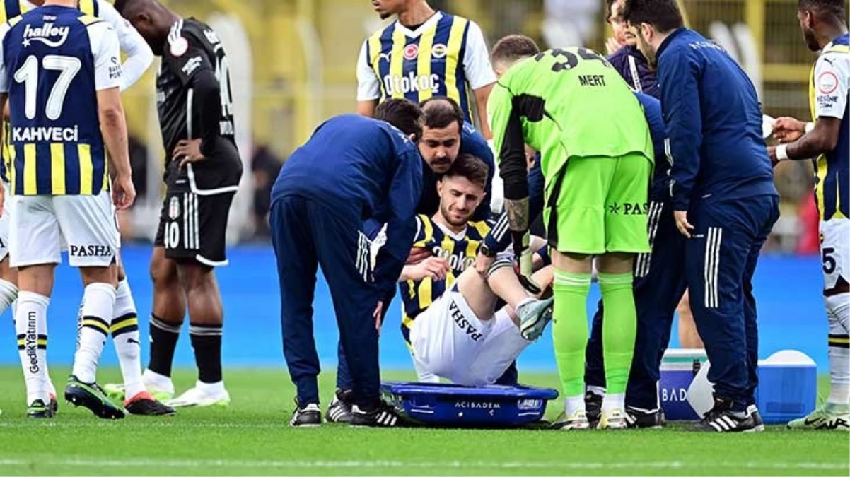 Beşiktaş derbisinde sakatlanan Fenerbahçeli futbolcu İsmail Yüksek, sezonu kapattı