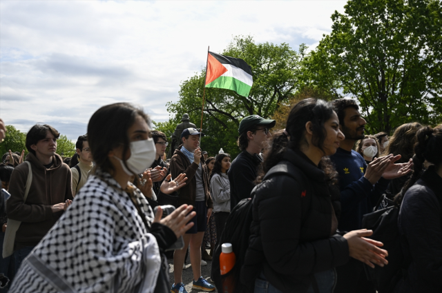 ABD'de Gazze protestoları ülkenin dört bir yanındaki üniversitelere yayıldı: 100'den fazla gözaltı var