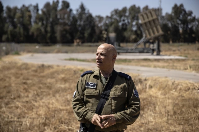 İsrail'in Demir Kubbe hava savunma sistemi görüntülendi
