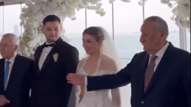 Mehmet Ağar ve Aziz Yıldırım, emekli emniyet müdürünün düğününde nikah şahidi oldu