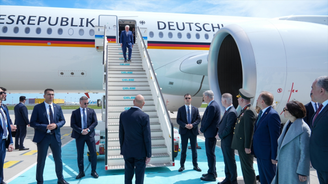 İstanbul'a gelen Almanya Cumhurbaşkanı'nı Vali Gül karşıladı! Görüştüğü ilk isim İmamoğlu oldu