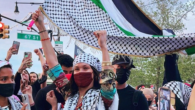 Filistin'e destek veren Bella Hadid, baskılara dayanamayıp modelliği bıraktı